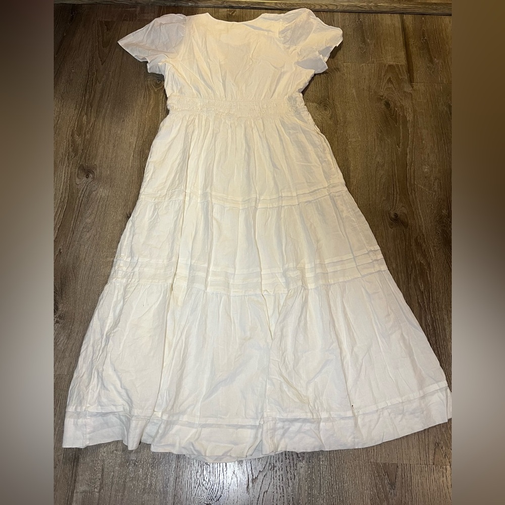 Anthropologie Somerset Linen Maxi Dress - Picture 4 of 10